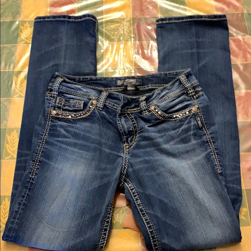 Silver Jeans brand suki slim boot 30/33